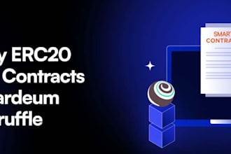 deploy erc20 token, nft minting website,solana token fork, smart contract audit