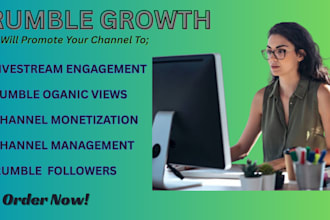 do a promotion on your rumble and youtube channel