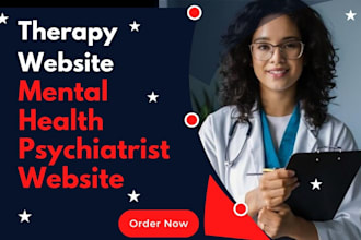 build therapy website, mental health counseling psychiatrist, psychology website