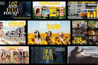 design film, documentary TV web series show podcast pitch deck epk lookbook