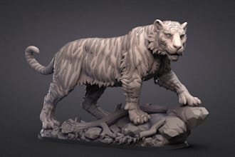ender print 3d creature sculpture,zbrush stl,3d human headbust,mini,medal,coin3d