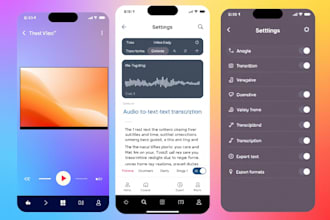 build ai transcribe app, speech to text app, ai voice recognition app