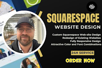 build squarespace website design, redesign and squarespace website development