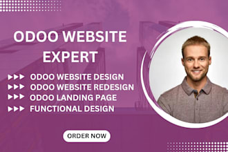 odoo customization, odoo optimization, odoo website design redesign