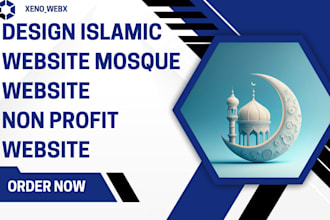 design stunning islamic website mosque website non profit website