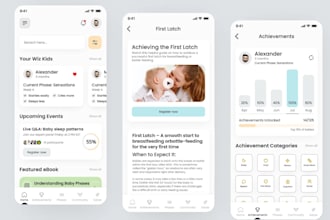 build ai babycare app, babysitting app, kids app