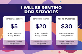 provide fast rdp remote desktop server