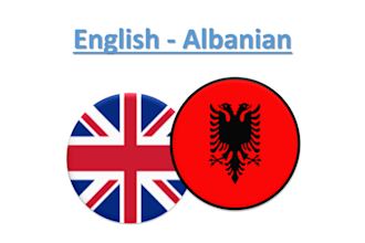 translate albanian to english and english to albanian professionally