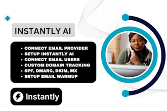setup instantly ai email campaign google workspace b2b lead generation