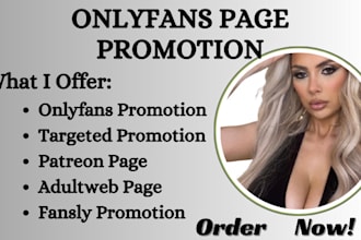 promote your onlyfans page link page patreon page promotion