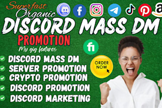 do discord mass dm, affiliate link promotion discord server telegram promotion