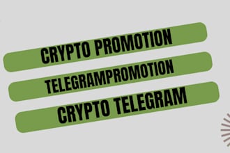 promote your crypto project on my large youtube channel