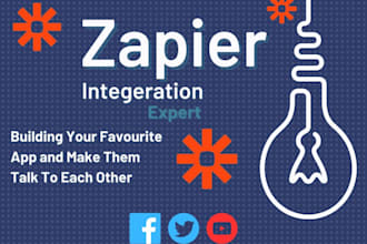 be your zapier expert for zapier automation zapier integration on makecom