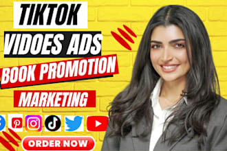 do tik tok video ads book promotion tik tok ads promotional video ads on booktok
