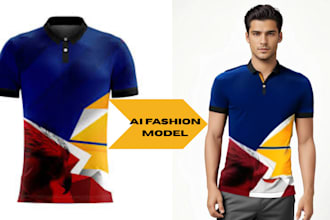 do realistic ai fashion model, product mockup, fashion photography, clothing