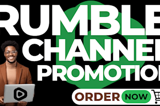 promote your rumble channel with maximum audience
