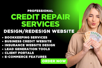 do credit repair website bookeeping, finance insurance website business credit