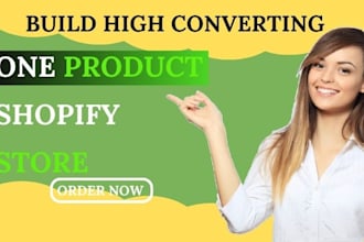 build shopify website, store, dropshipping store, build shopify store