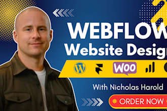 develop or design webflow website figma to webflow webflow expert
