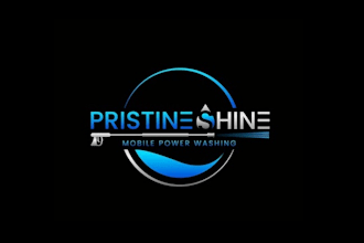 design corporate mobile power washing company logo