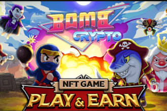 develop meterverse game,2d 3d unity game, blockchain game, p2e game, crypto game