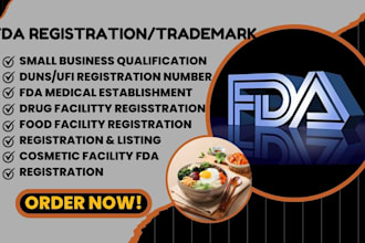 fda registration, fsvp, drug listing, fda US agent, cosmetic, labeler code