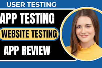 do app and website testing, app review, QA, iphone ipad, android user testing