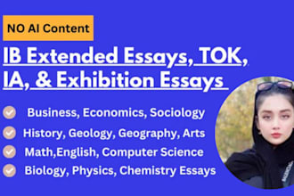 write ib extended essays, toks, exhibitions, economics ia math ia sl hl ee ias
