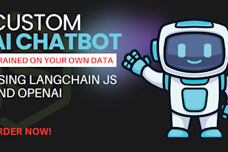 build custom gpt openai ai chatbot using your own data