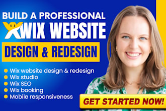 create professional wix website design and redesign, wix seo, wix development