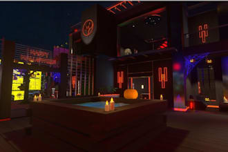 design 3d environment for your unreal or unity vrchat world