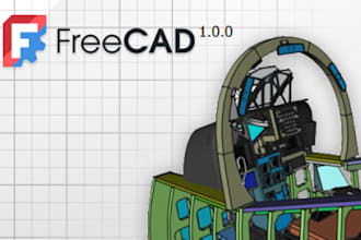 draw a simple cad sketch in freecad for prototyping