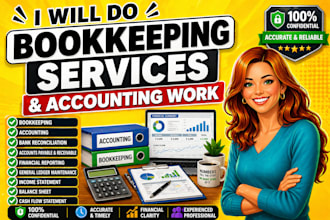 do bookeeping services and accounting work