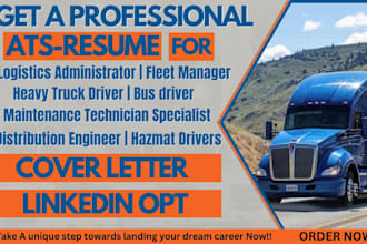 write resume for heavy truck driver logistics supply chain manager plumber buyer