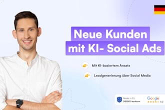 generate leads and new customers with ai powered social media ads