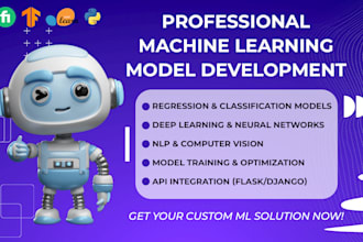 train and optimize machine learning models for your data
