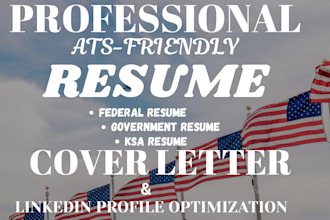 craft federal resume, military resume, government resume
