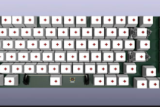 design custom mechanical keyboard pcb and program firmware