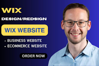design, redesign, or fix your wix website professionally