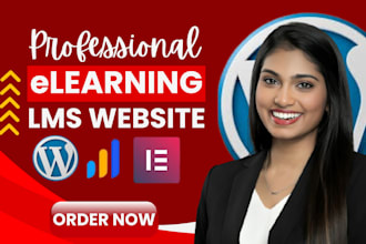 create elearning website and educational course website learndash lms