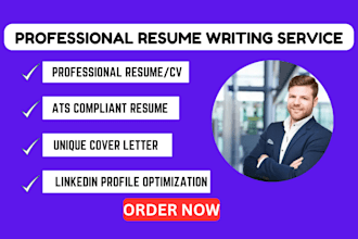 write professional resume for federal jobs