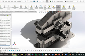 design precise model ready for cnc using solidworks