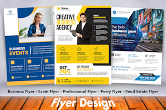 design your urgent flyer or poster within 6 hours