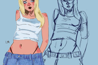 draw digital and traditional art for games and more
