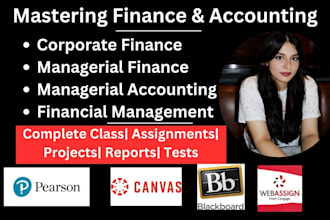 teach corporate finance, managerial finance, and managerial accounting class