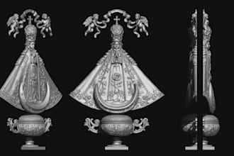 design 3d printing character model,zbrush sculptor,cnc model,realistic 3d,router