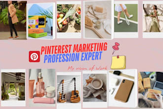 be your pinterest marketing professional expert