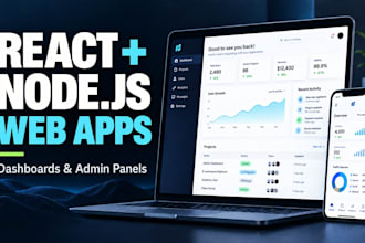 build a full stack web app with react js, node js and mern stack