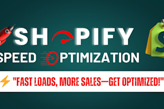 do shopify speed, optimization, store SEO, services to increase traffic, sales