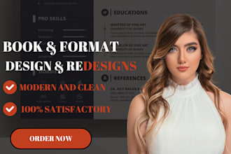 format design write recipe cookbook layout journal workbook for print